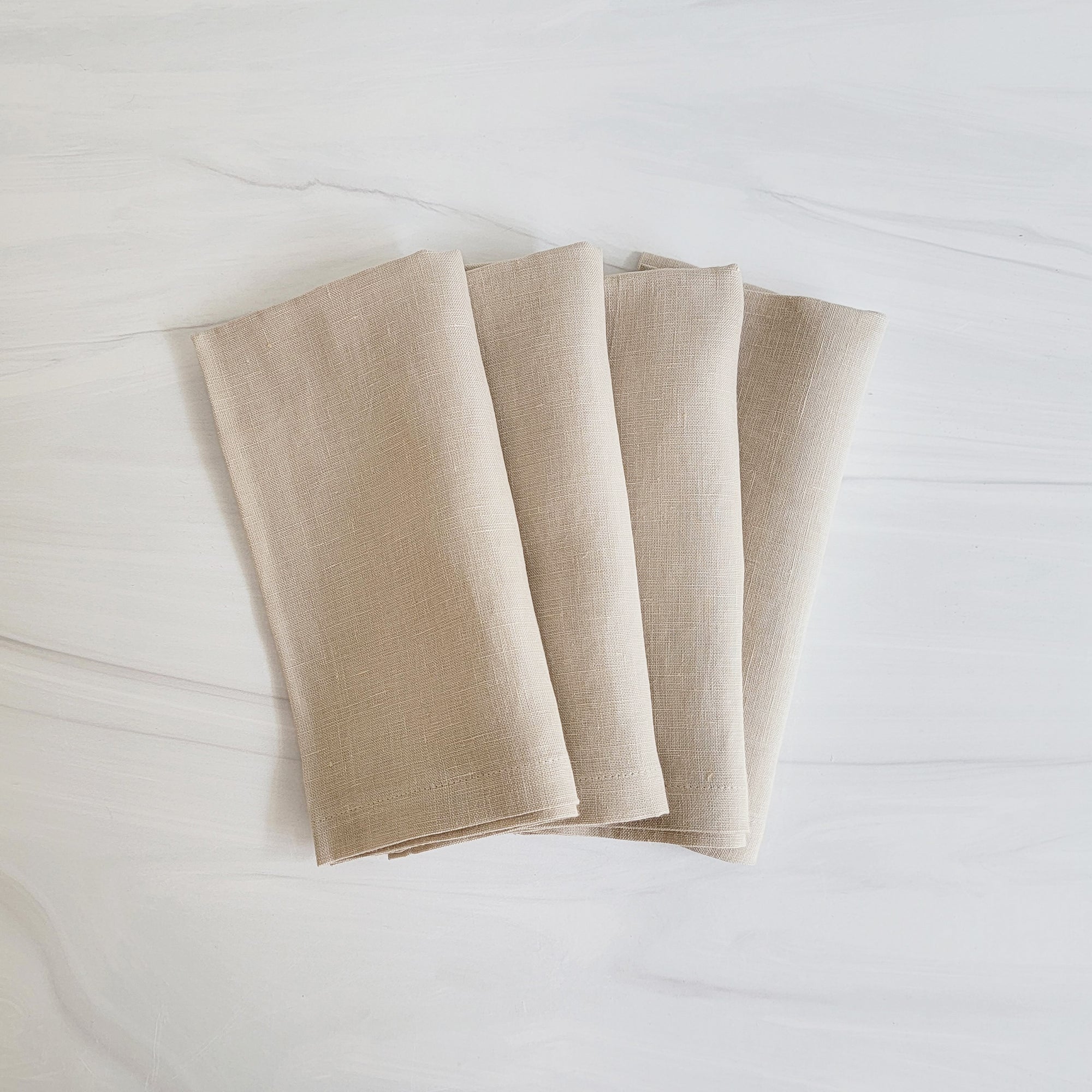 terracotta linen napkins