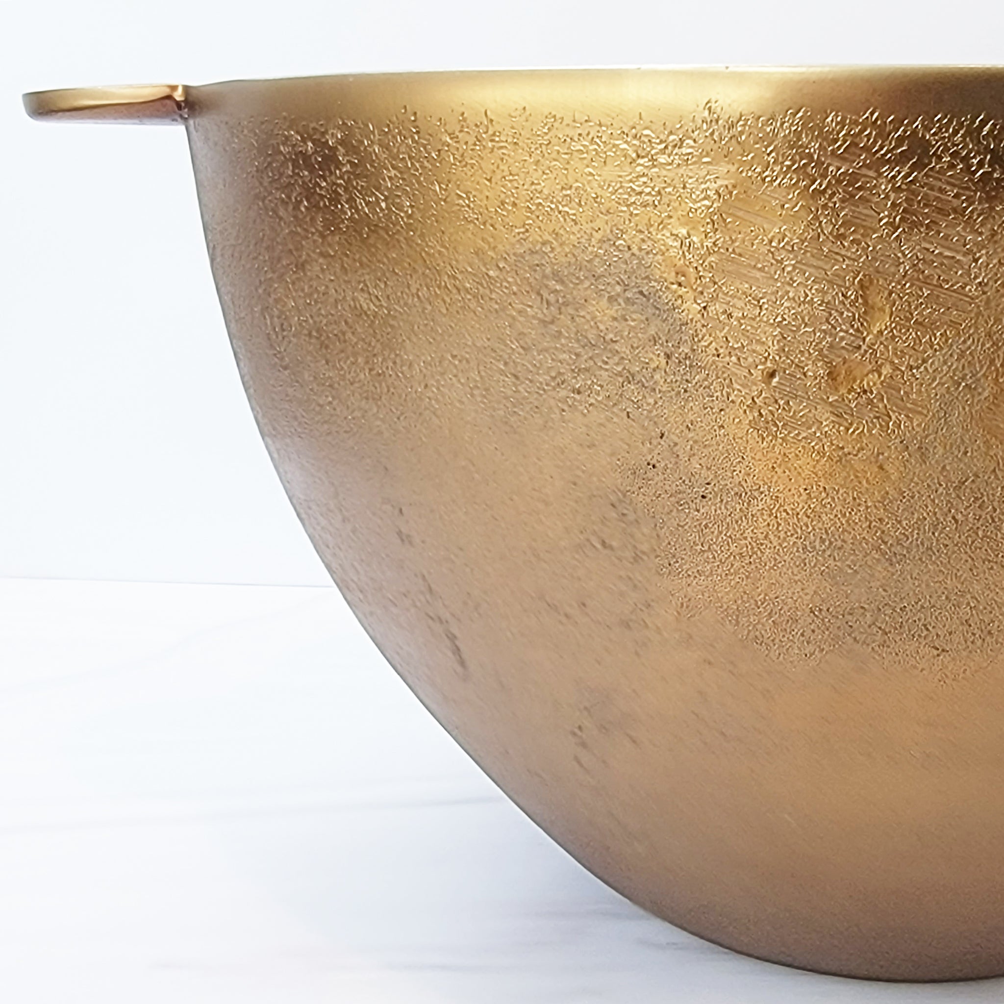 Large Spun Brass Bowl