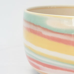Taffy colorful ceramic bowl