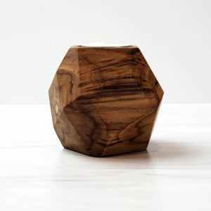 geo teak tealights