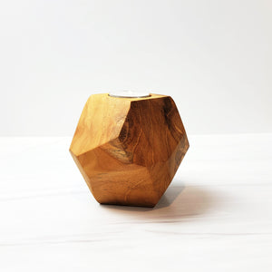 geo teak tealights