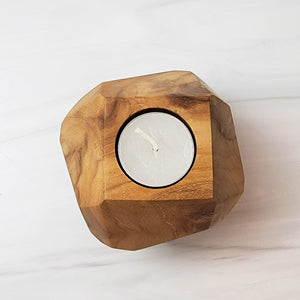geo teak tealights