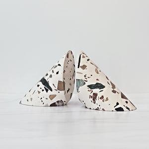 terrazzo bookends