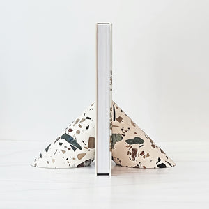 terrazzo bookends